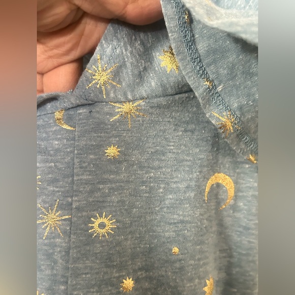 TruSelf Blue Starry Night Women's Top 3X - Picture 5 of 5